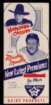 1952-54 Mickey Mantle New York Yankees Hopalong CAssidy Jo-Mar All Stars Premium Catalog