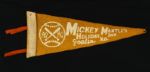 1960s Mickey Mantles Holiday Inn Joplin Missouri 12" Mini Pennant