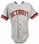1988 Alan Trammell Detroit Tigers Game Worn Batting Practice Jersey (MEARS LOA)