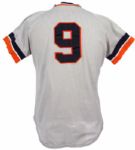 1985-86 Doug Baker Detroit Tigers Game Worn Batting Practice Jersey (MEARS LOA)