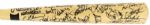 1992-93 New York Mets Multi Signed Bat w/About 50 Signatures Including Eddie Murray, Ralph Kiner, Doc Gooden & More (MEARS LOA)