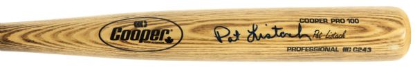 1992 Pat Listach Milwaukee Brewers Signed Rookie Season Cooper Professional Model Game Bat (MEARS LOA)