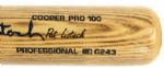 1992 Pat Listach Milwaukee Brewers Signed Rookie Season Cooper Professional Model Game Bat (MEARS LOA)