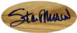 1969-72 style NEAR MINT Blazing Blue Stan Musial St. Louis Cardinals Signed H&B Louisville Slugger Professional Model Show Bat *JSA*