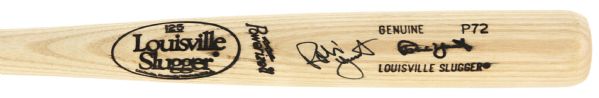 1986-89 NEAR MINT Robin Yount Milwaukee Brewers Signed Louisville Slugger Professional Model Show Bat *JSA*