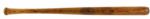 1911-16 Blank Barrel J.F. Hillerich & Son Louisville Slugger 40W Professional Model Bat (MEARS LOA)