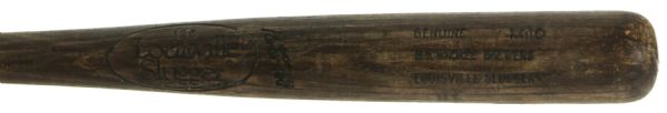 1986-89 Milwaukee Brewers Louisville Slugger Professional Model Team Index Bat (MEARS LOA)