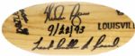 1993 Nolan Ryan Dave Magadan Dual Signed Professional Model Louisville Slugger (MEARS LOA) Last Batter Ryan Ever Faced