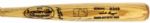 1999 Wade Boggs Tampa Bay Devil Rays Signed Louisville Slugger Professional Model Game Used Bat (MEARS LOA/JSA Full Letter) 3,000th Hit/Final Season