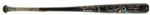 2003 Alex Rodriguez Texas Rangers Signed Professional Model Louisville Slugger Game Used Bat (MEARS A9/Rodriguez Hologram) Home Run #5 of Season