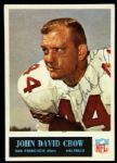 1965 Philadelphia John David Crow San Francisco 49ers Signed Card *JSA*