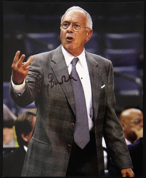 1990s Larry Brown Signed 8" x 10" Photo *JSA*