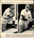 1949-67 Leo Durocher New York Giants Chicago Cubs Original Photos - Lot of 11