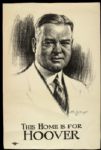 1928 Herbert Hoover This Home is For Hoover 8" x 12" Broadside