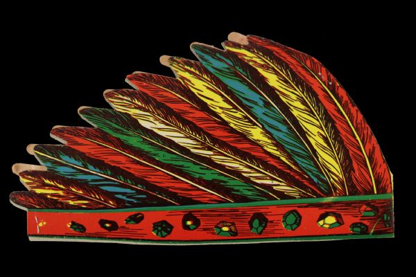 1953 Milwaukee Braves Souvenir Headdress