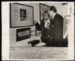 1947 Babe Ruth Hank Greenberg New York Yankees Detroit Tigers 8" x 10" Photo