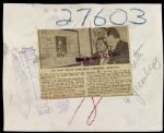 1947 Babe Ruth Hank Greenberg New York Yankees Detroit Tigers 8 x 10 Photo