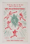 1965 Milwaukee Baseball Writers 12th Annual Diamond Dinner Program