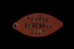 1950s-60s New York Yankees Luggage Tag