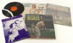 1950s-1980s Mickey Mantle Teresa Brewer Record Collection w/Signed Record (JSA)