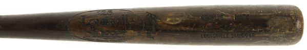 1984 Paul Molitor Milwaukee Brewers Louisville Slugger Professional Model Game Used Bat (MEARS A8) Rare model from his injured elbow season