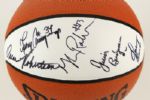 2008 Milwaukee Bucks Memorabilia Collection - Lot of 7 w/ Multi Signed Ball & Poster Including Oscar Robertson & More (JSA)