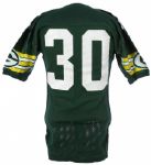1988 Paul Ott Carruth Green Bay Packers Game Worn Home Jersey Signed by Lindy Infante (MEARS LOA/JSA)