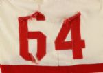 1964-66 Dave Wilcox San Francisco 49ers Game Worn Road Jersey (MEARS A10 / Wilcox LOA) - From his personal collection!