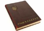 1935 Cornell Big Red Game Worn Football Jersey & Cornellian Yearbook