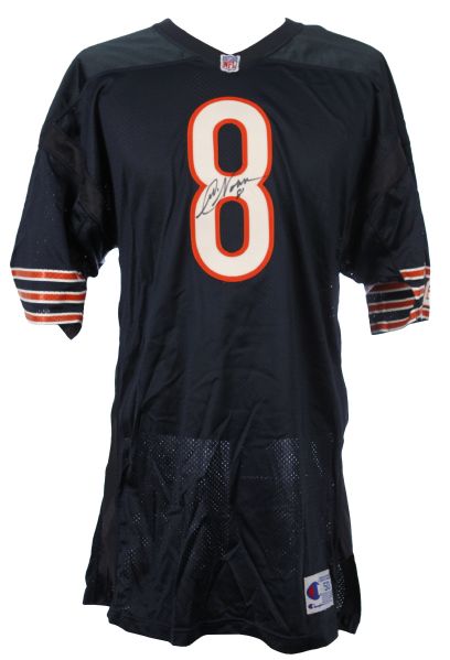 1999-2000 Cade McNown Chicago Bears Signed Jersey, Football & Magazine - Lot of 3 (JSA)