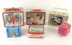 1960s-2000s Movie TV Memorabilia Lot Signed Lunchboxes Photos Lassie Dennis The Menace Police Woman Angie Dickinson - Lot of 13 (MEARS LOA)