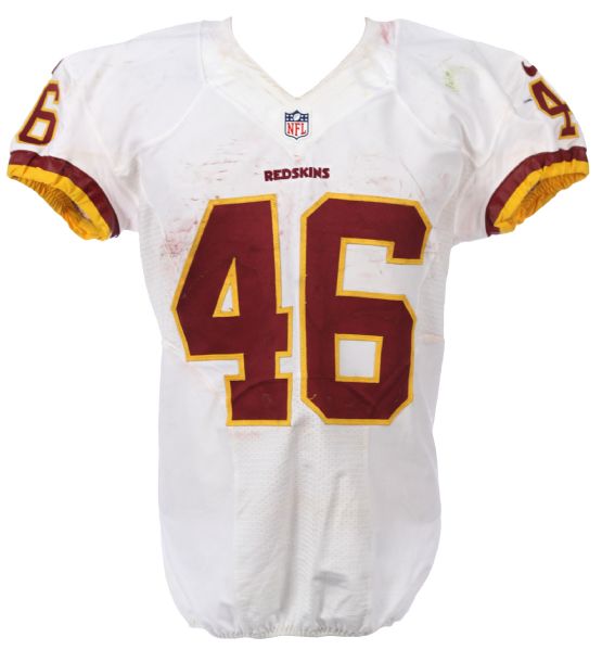 2013 (October 27) Alfred Morris Washington Redskins Game Worn Road Jersey (MEARS LOA/Mei Gray COA)