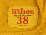 1957-59 Yellow Durene #53 Game Worn Wilson Football Jersey
