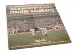 1981 Talkin Baseball Record Limited Edition w/Willie Mays Mickey Mantle Duke Snider Facsimile Signatures (12" x 13")