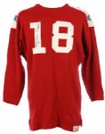 1962 Roman Gabriel Signed & Inscribed Game Worn Hula Bowl Jersey (MEARS A10/Player LOA/JSA)