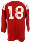 1962 Roman Gabriel Signed & Inscribed Game Worn Hula Bowl Jersey (MEARS A10/Player LOA/JSA)