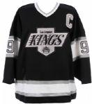 1990 (March 17th) Wayne Gretzky Los Angeles Kings Game Worn Autographed Jersey (Gifted by Flyers trainer Pat Croce) MEARS A10 / JSA Autograph Letter 
