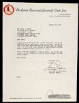 1960's-80's Signed Baseball Football Letter Collection (MEARS LOA)