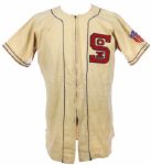 1947 circa George Dickey Chicago White Sox Game Worn Home Uniform (MEARS A9)
