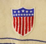 1947 circa George Dickey Chicago White Sox Game Worn Home Uniform (MEARS A9)