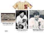 1947 circa George Dickey Chicago White Sox Game Worn Home Uniform (MEARS A9)