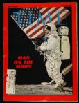 1969 Time Magazine Featuring Neil Armstrong Man On The Moon on Cover