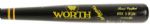 1988 Kirk Gibson Los Angeles Dodgers Signed Worth Professional Model Game Used Bat (MEARS LOA/JSA)
