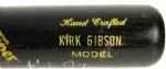1988 Kirk Gibson Los Angeles Dodgers Signed Worth Professional Model Game Used Bat (MEARS LOA/JSA)
