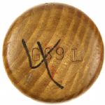 1950-55 Ralph Kiner Signed H&B Louisville Slugger Team Index Bat (MEARS LOA/JSA)