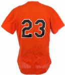 1990 Joe Price Baltimore Orioles Game Worn Batting Practice Jersey Signed by Tippy Martinez (MEARS LOA/JSA)
