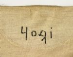1955-57 Yogi Berra New York Yankees Game Worn Undershirt (MEARS LOA)