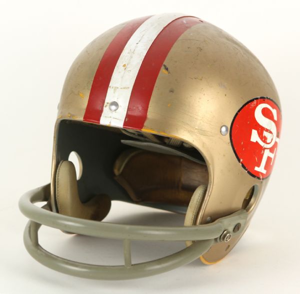 1970s San Francisco 49ers Game Worn Wilson F2013 Suspension Helmet (MEARS LOA)