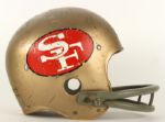 1970's San Francisco 49ers Game Worn Wilson F2013 Suspension Helmet (MEARS LOA)