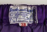 1960's Northwestern Wildcats Game Worn Warm Up w/ Fleece Jacket & Satin Pants (MEARS LOA)